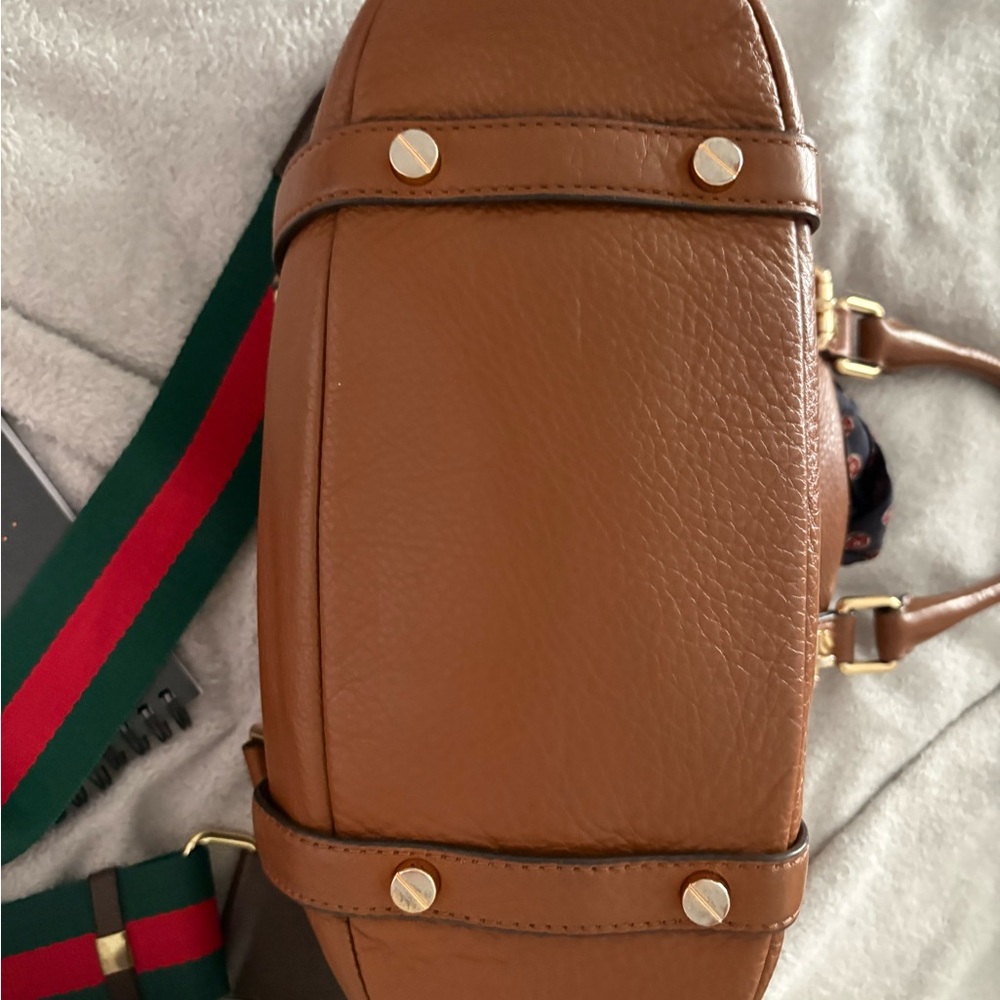 Michael Kors Bedford Larg Satchel in Acorn Brwn & Dooney&Bourke wristlet - Picture 6 of 14